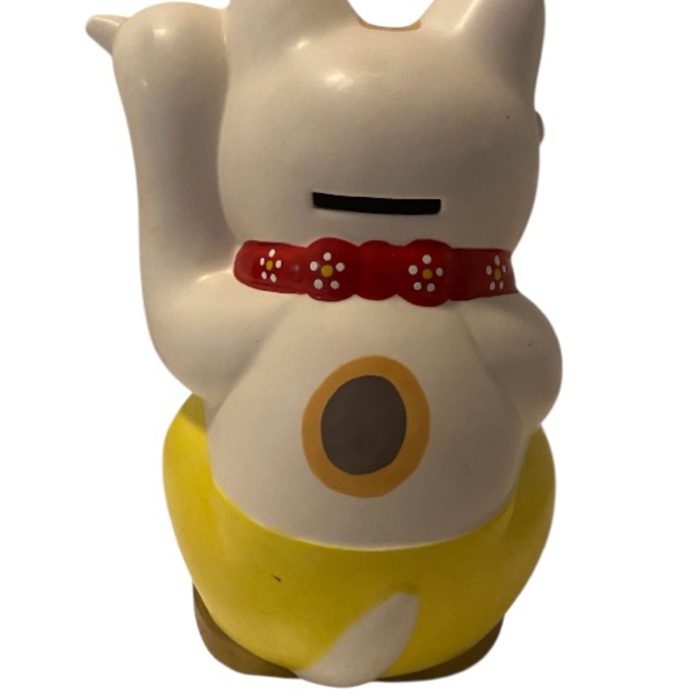 Vintage 1987’ Shaka Cat (Hawaii) Ceramic Bank - Picture 4 of 6